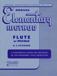 RUBANK ELEMENTARY METHOD FLUTE cover